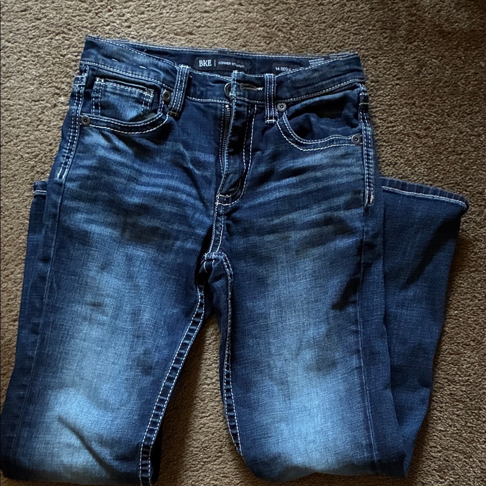 BKE Kids Dark Blue Denim Jeans